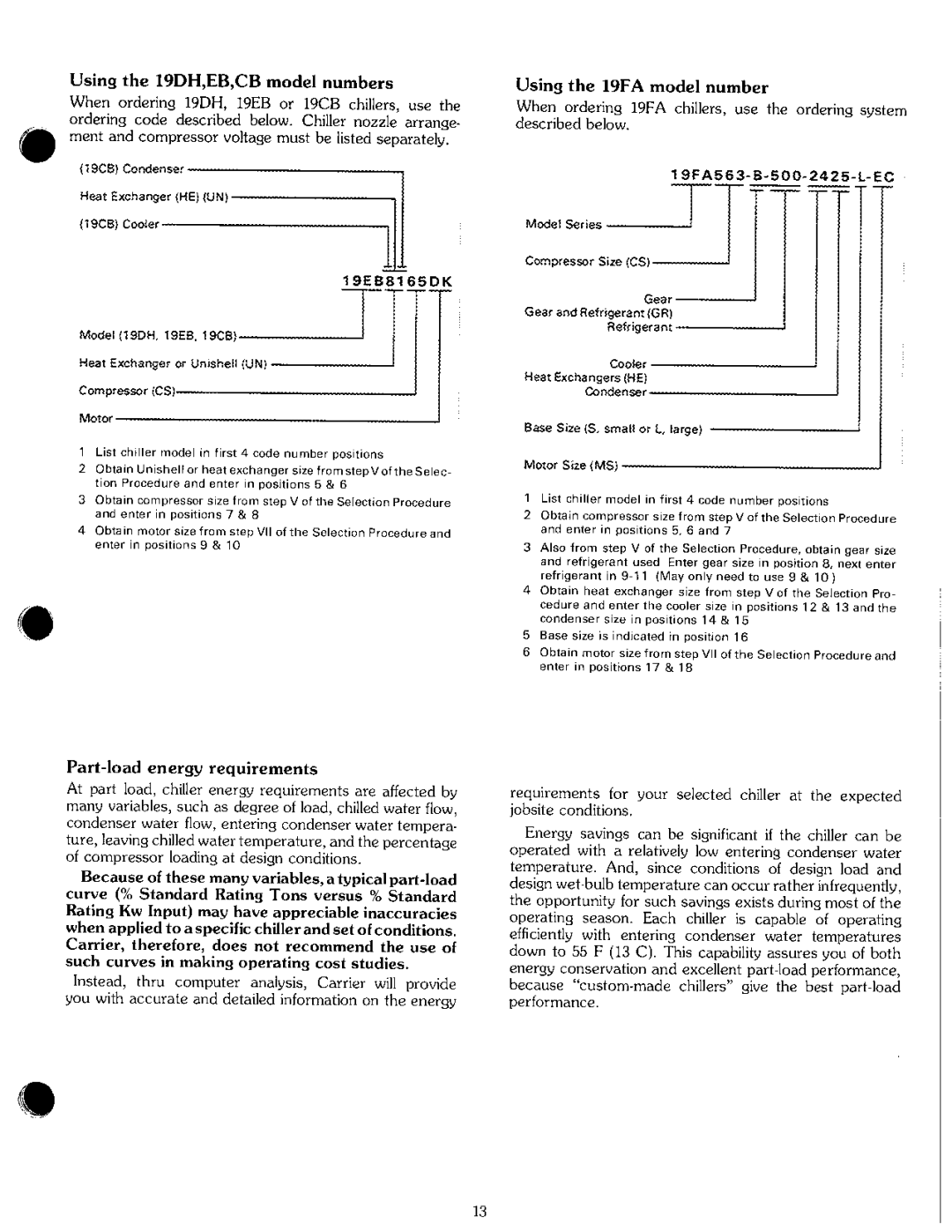 Carrier 19 manual 