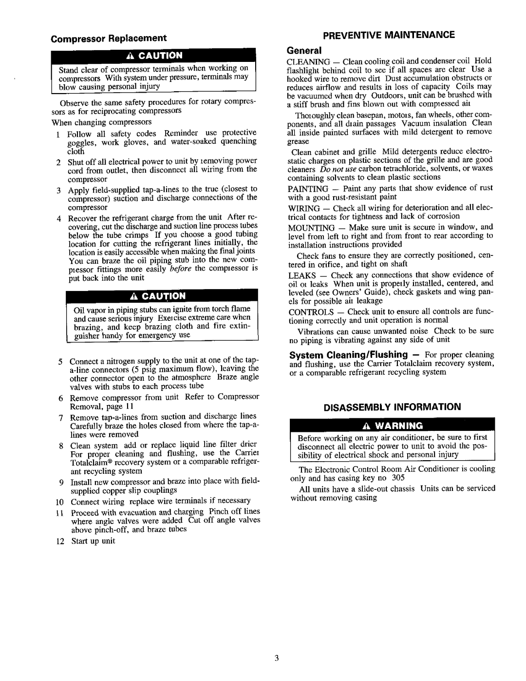 Carrier 1995 manual 