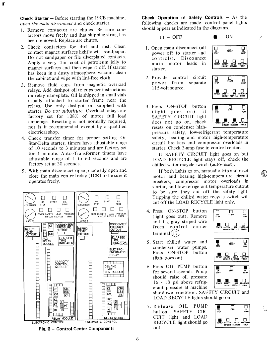 Carrier 19CB manual 