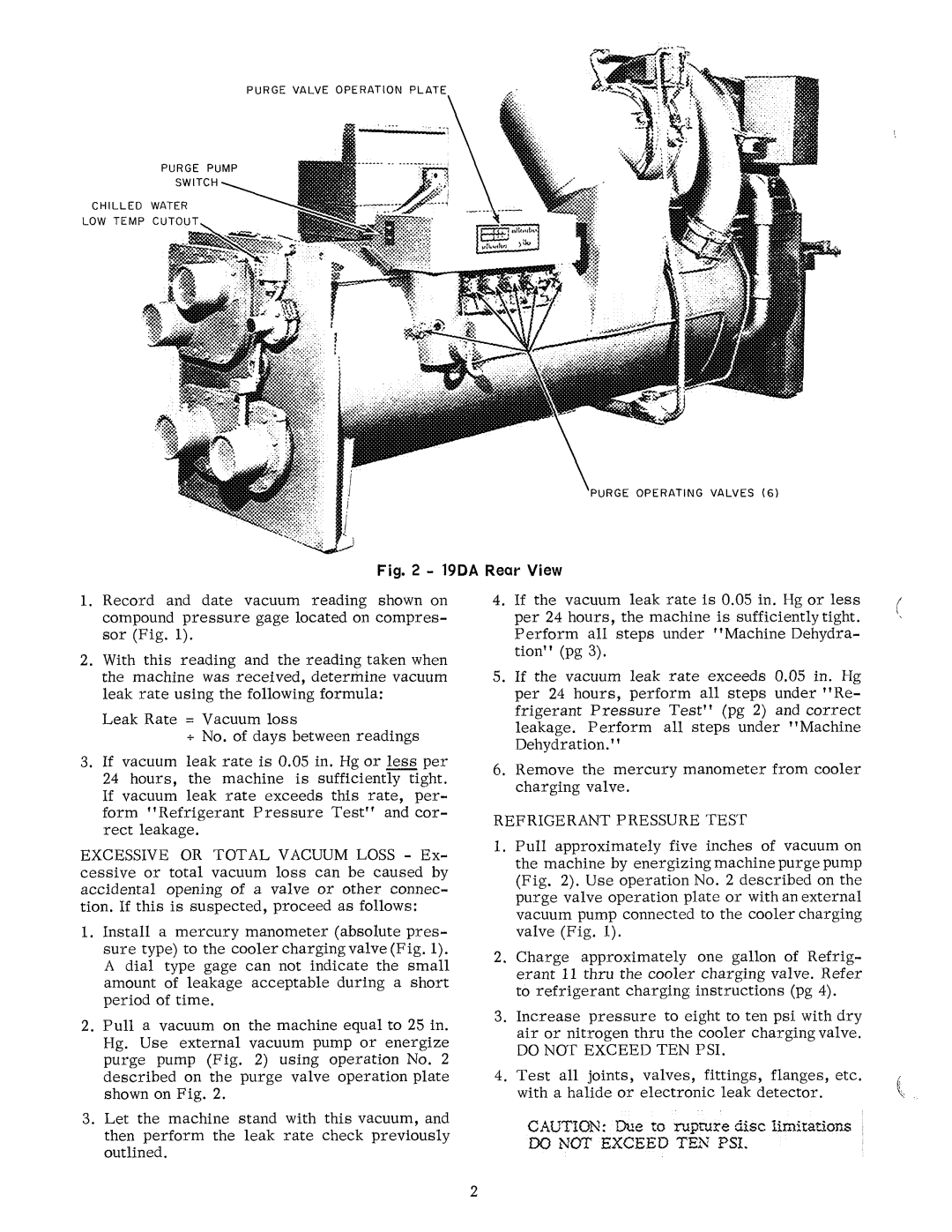 Carrier 19DA manual 