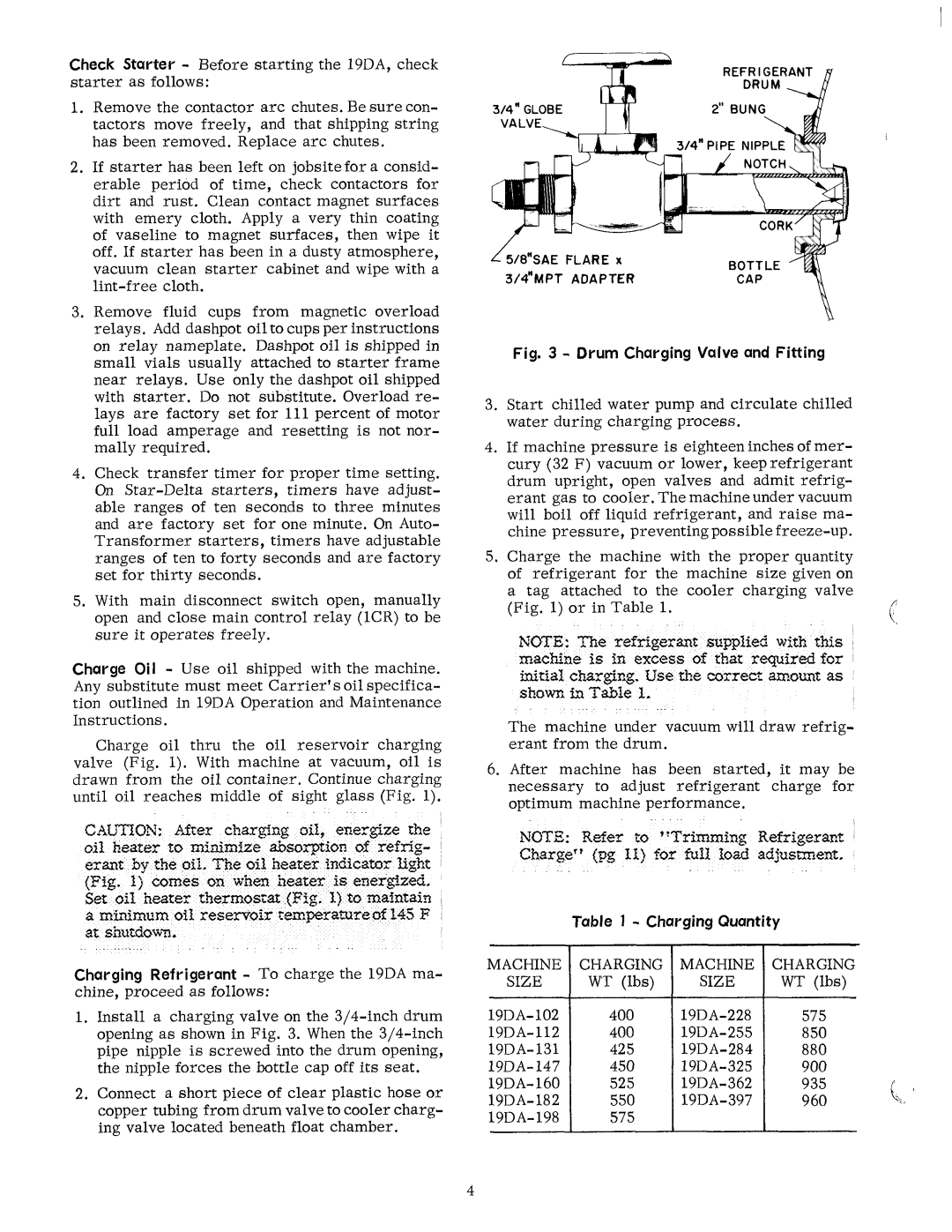 Carrier 19DA manual 