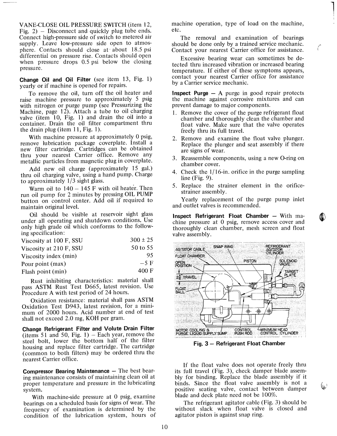 Carrier 19DG manual 