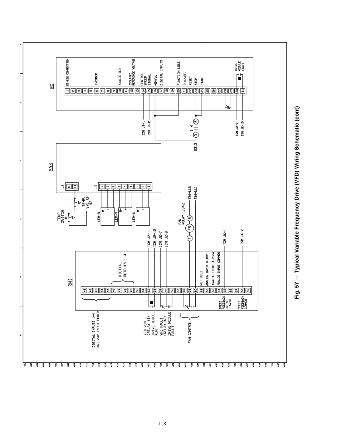 Carrier 19XR, XRV specifications 118 