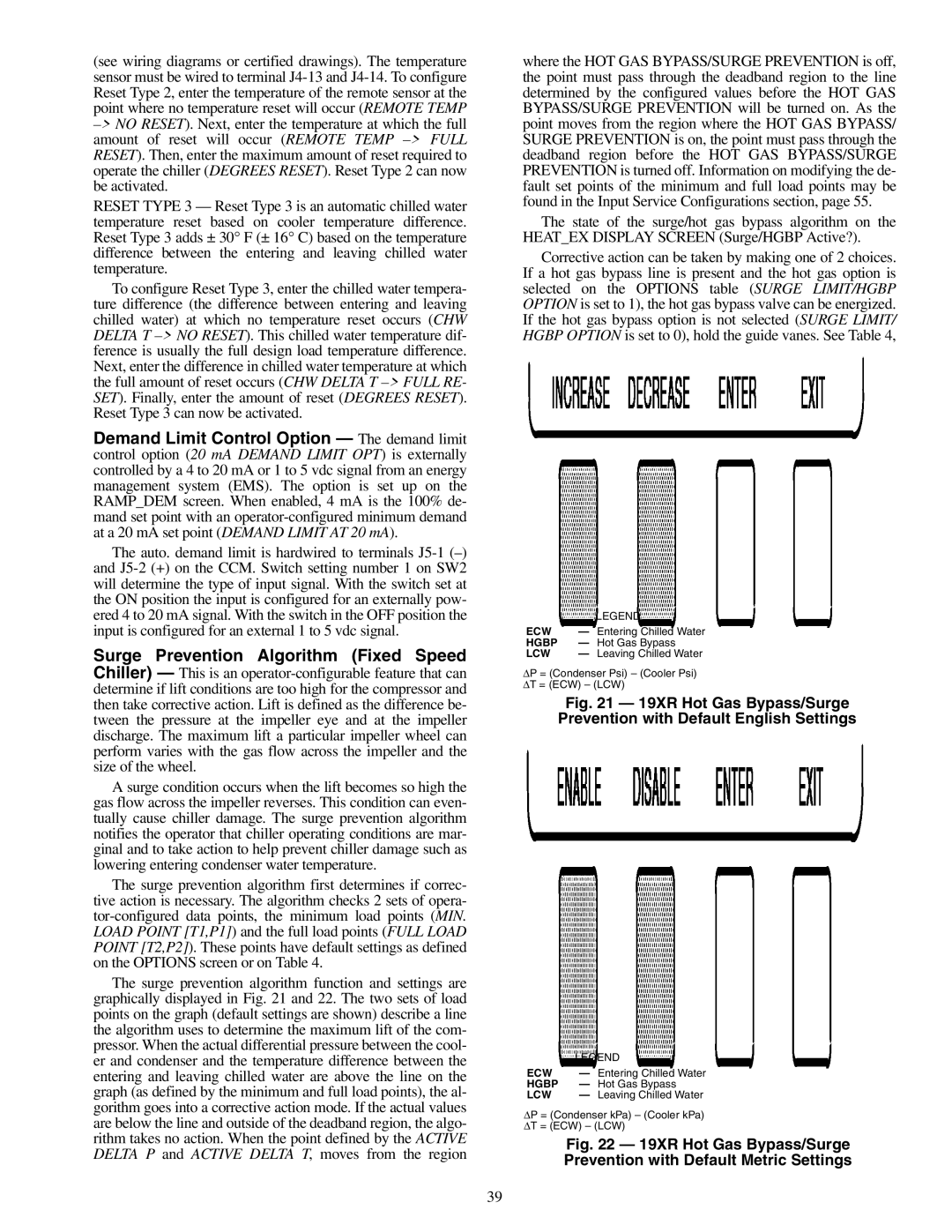 Carrier XRV, 19XR specifications 