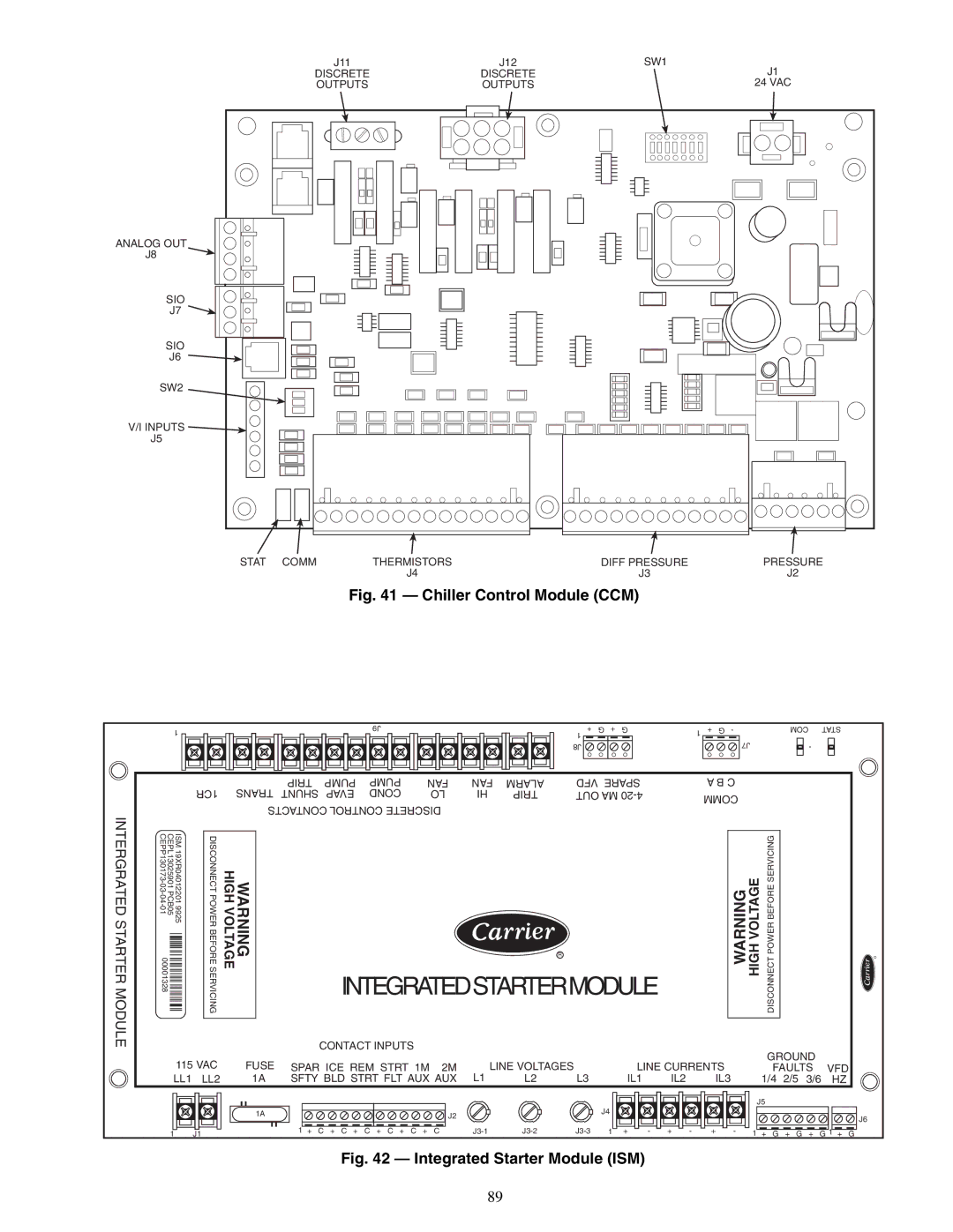 Carrier XRV, 19XR specifications Integratedstartermodule 