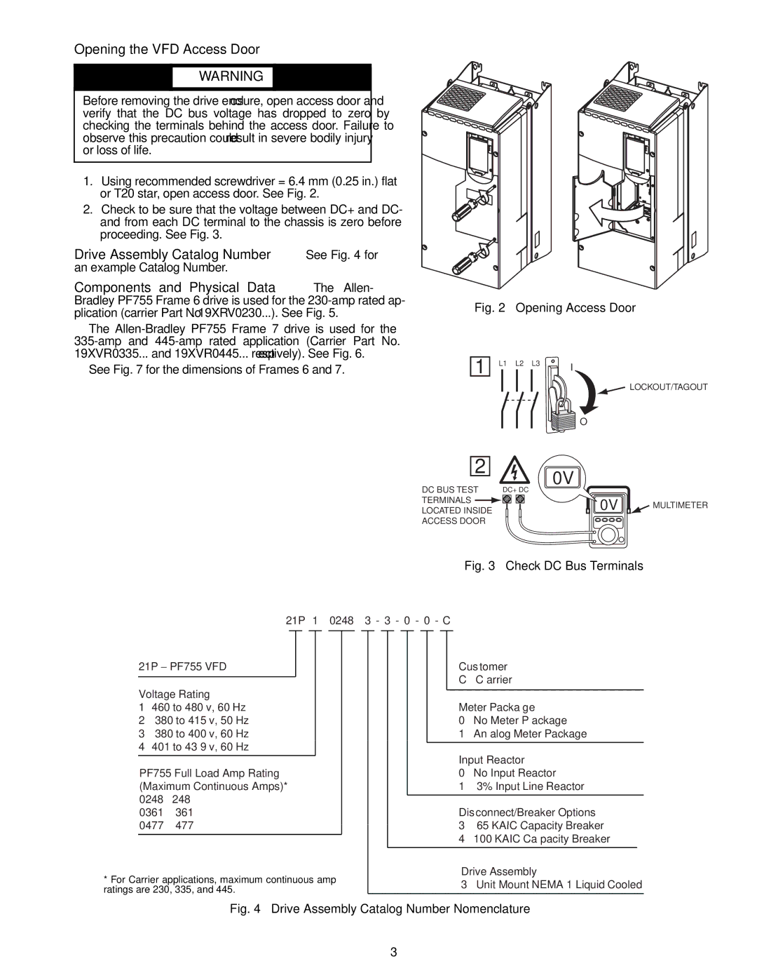 Carrier 19XRV specifications A19-1831, A19-1842, A19-1814 