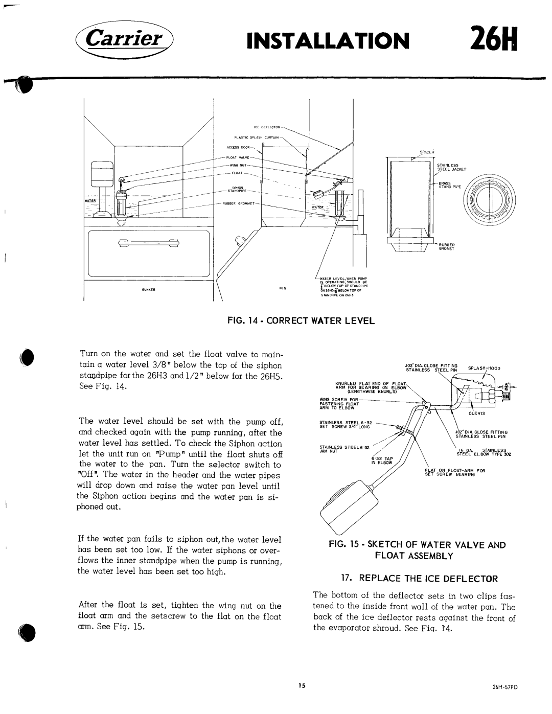 Carrier 26H manual 