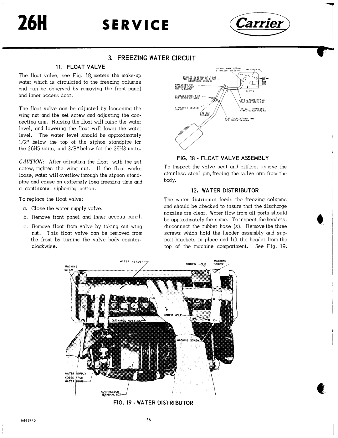 Carrier 26H manual 