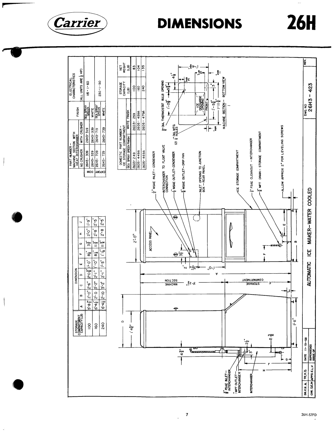 Carrier 26H manual 