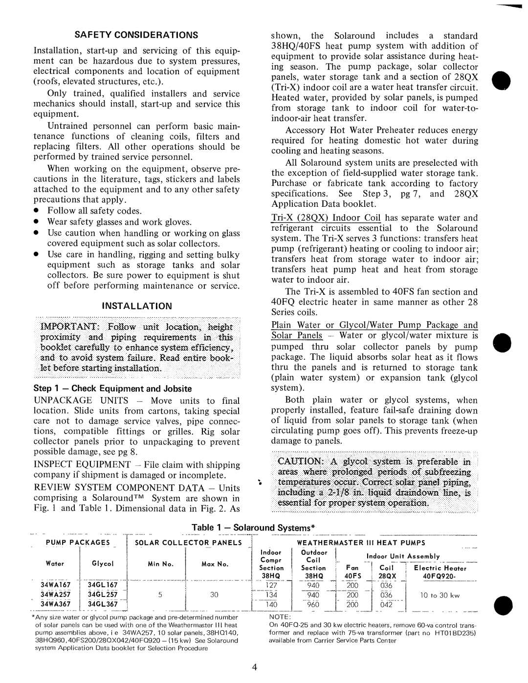 Carrier 28QX manual 