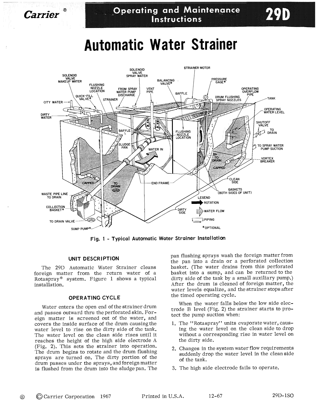 Carrier 29D manual 