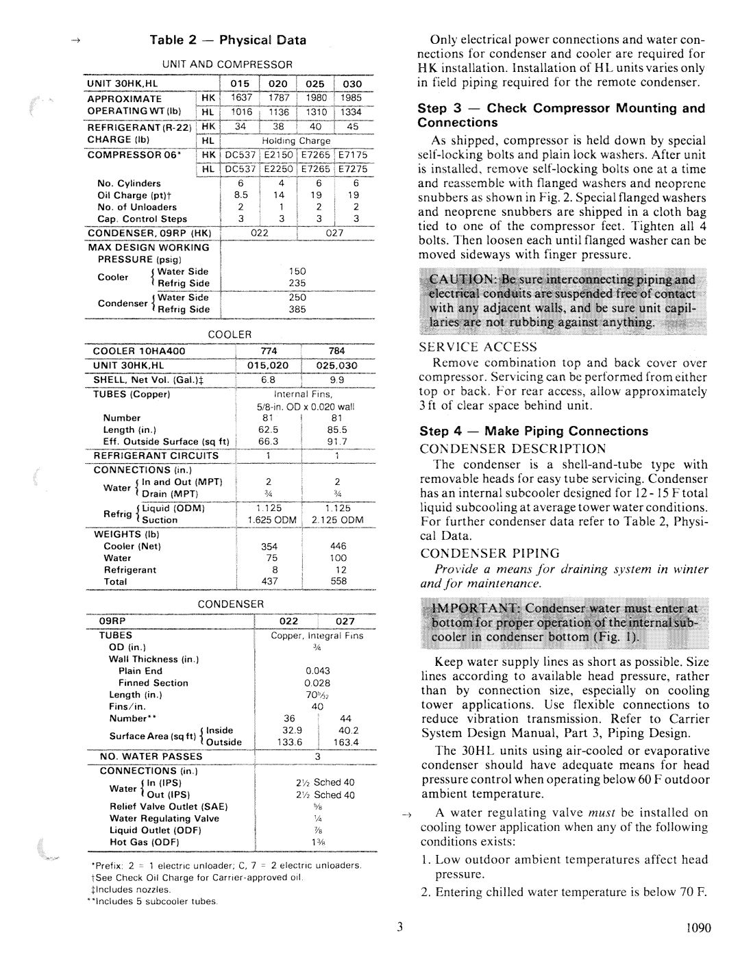 Carrier 30HK manual 