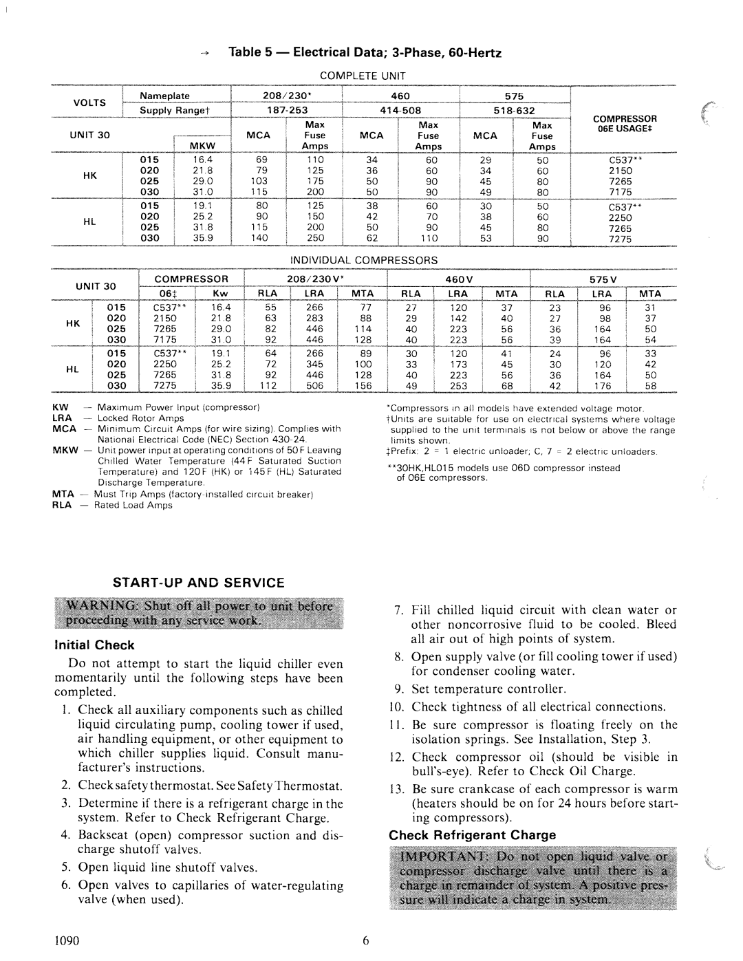 Carrier 30HK manual 