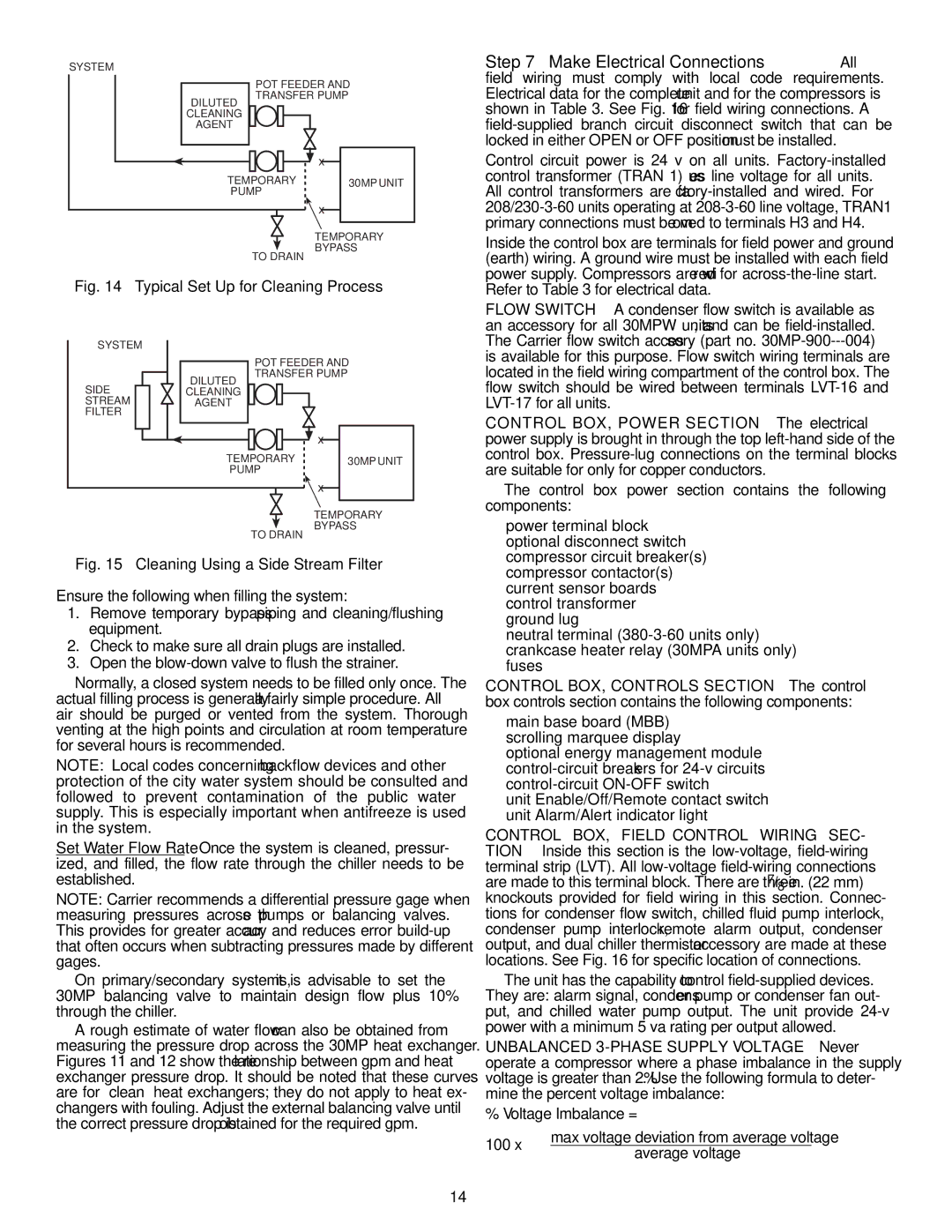 Carrier 30MPA installation instructions A30-5047, A30-5048 