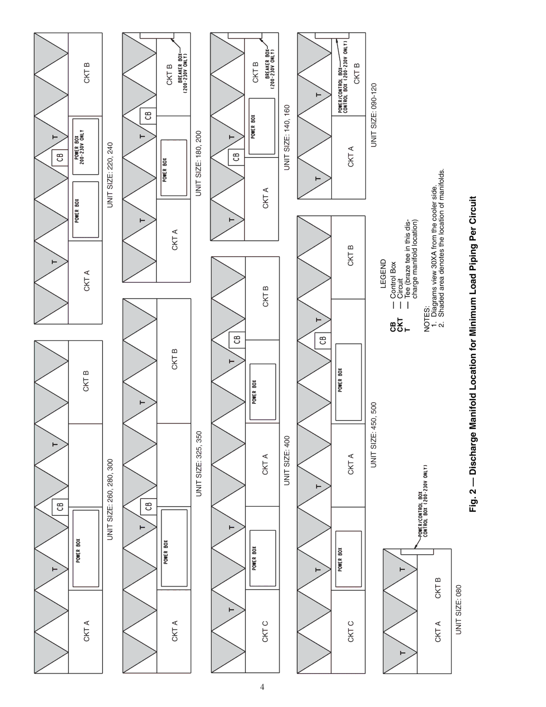 Carrier 30XA080-500 installation instructions Ttttt 