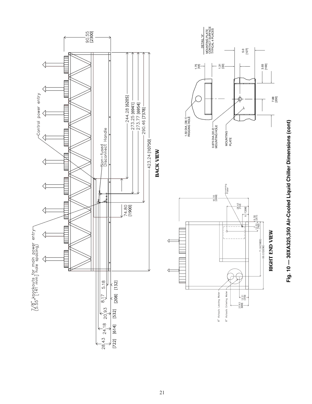 Carrier 30XA080-500 specifications 614 532 208 132 1900 6205 6941 6954 7378 10750 