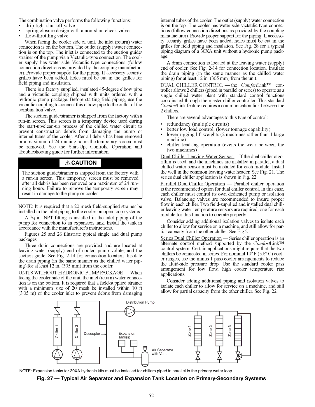 Carrier 30XA080-500 specifications A30-4002 