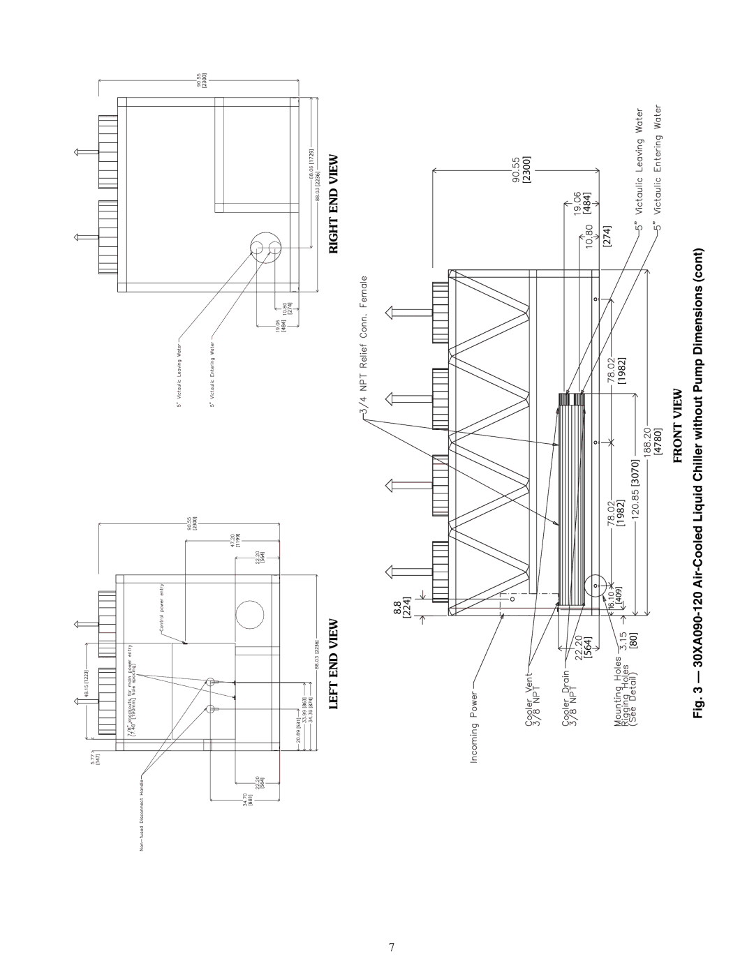 Carrier 30XA080-500 specifications A30-4405 