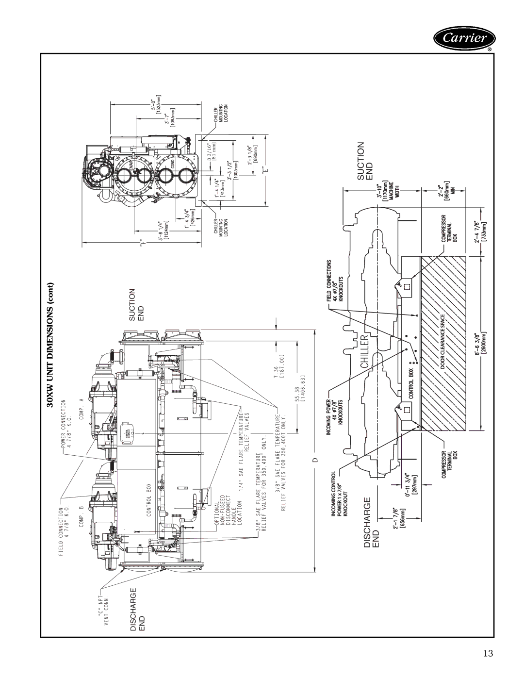 Carrier 30XW325-400 manual 4755, A30-4747, A30-4748 