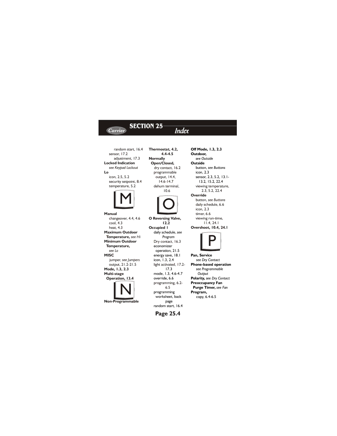 Carrier 33CS450-01 owner manual TOTALINECarrierIndex 