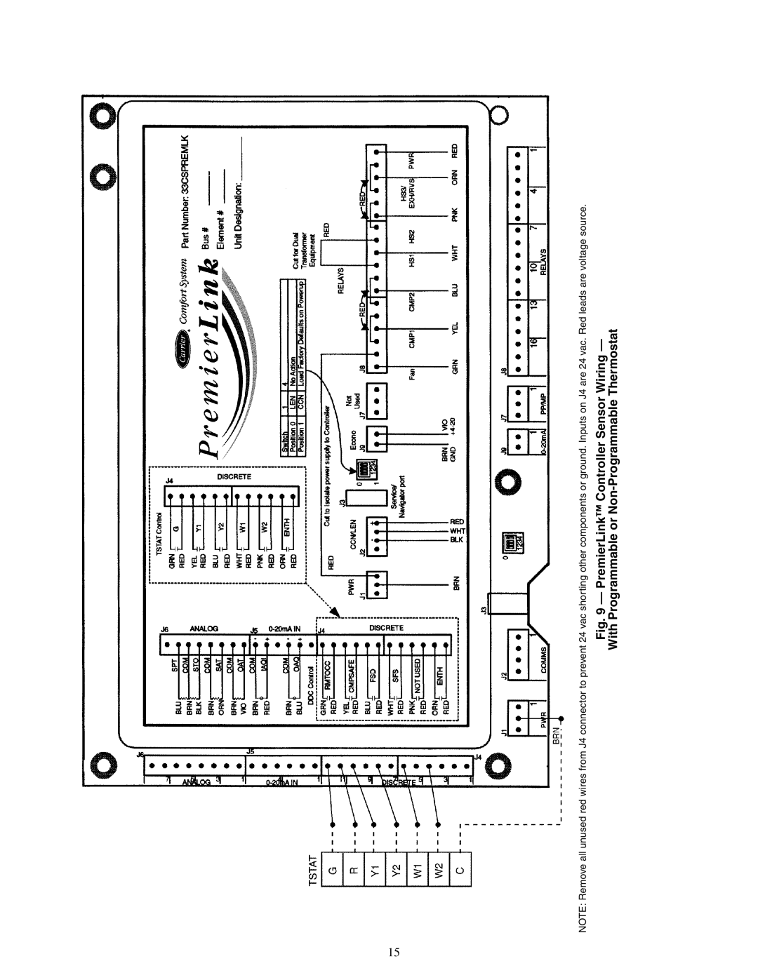 Carrier 33CSPREMLK specifications 