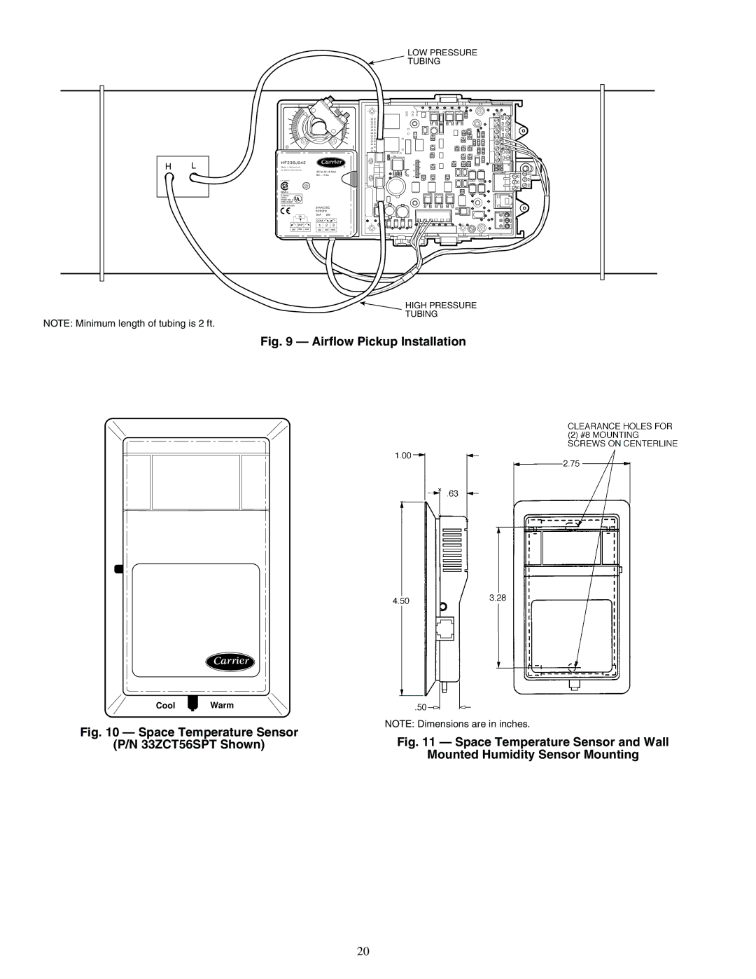 Carrier 33ZCSECTRM, 33ZCFANTRM, 33ZCVAVTRM specifications Airflow Pickup Installation 