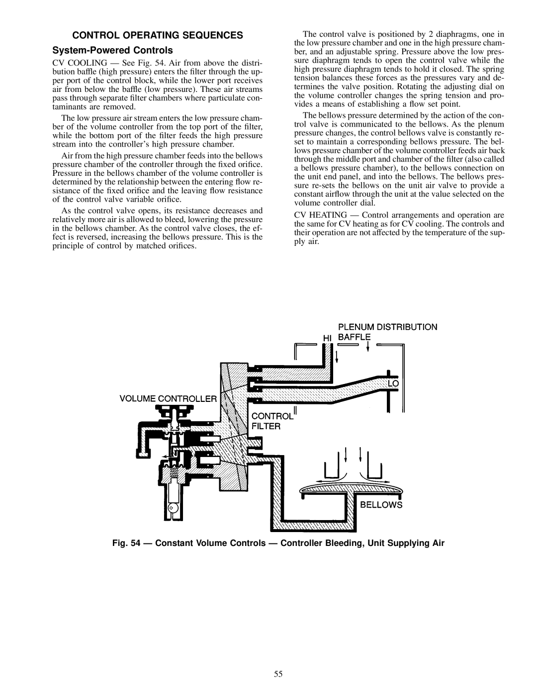 Carrier 37HS specifications Control Operating Sequences 