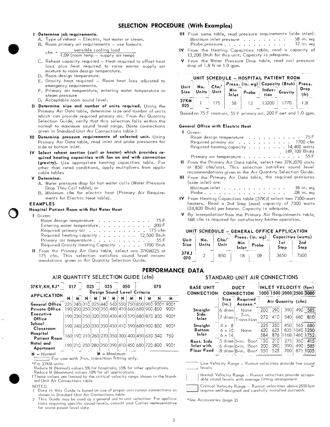 Carrier 37KM, 37KV manual 