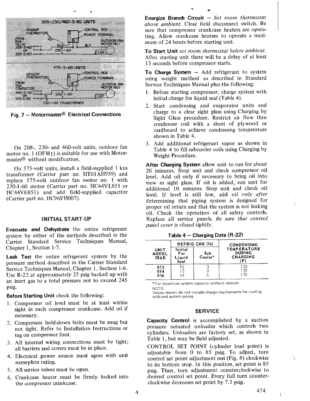 Carrier 38AD manual 