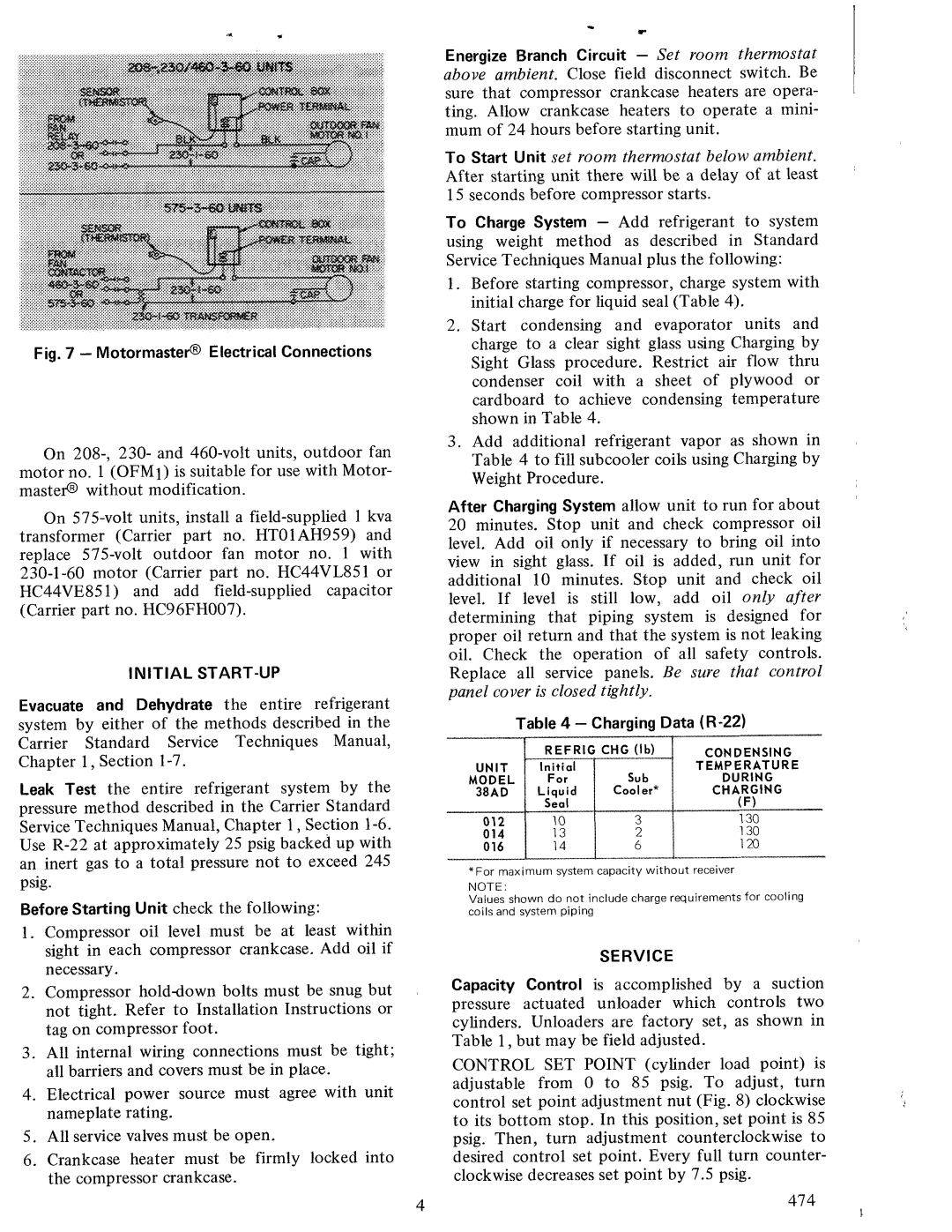 Carrier 38AD manual 