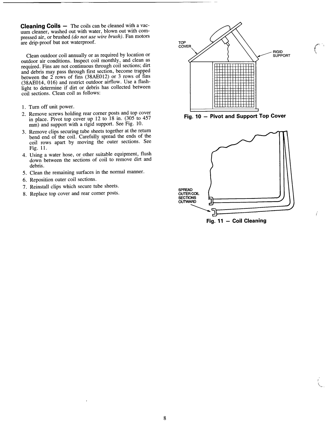 Carrier 38AE manual 