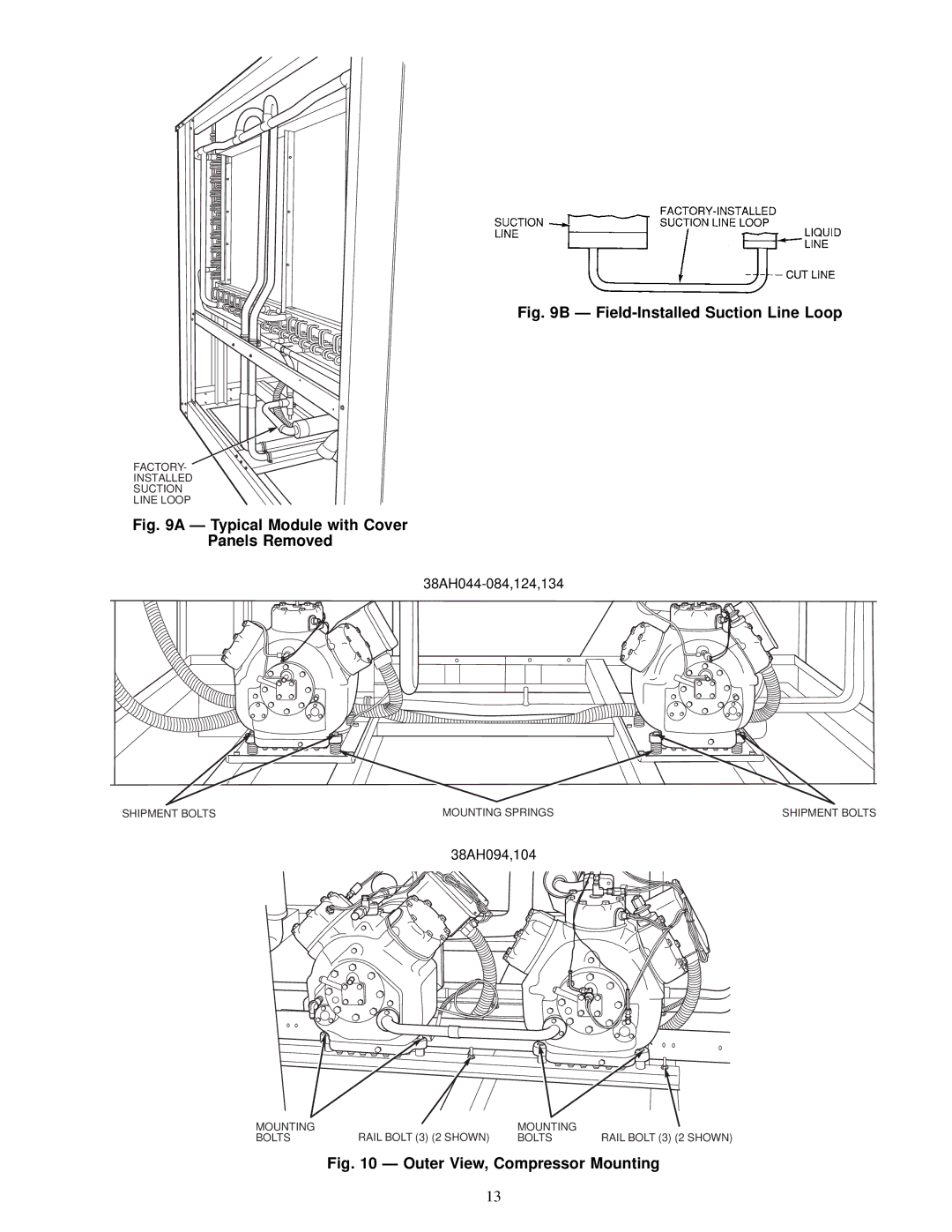 Carrier 38AH044-084 specifications Ð Typical Module with Cover Panels Removed 