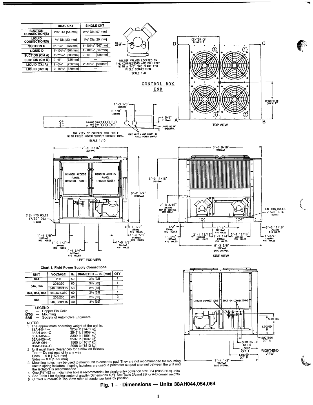 Carrier 38AH044-134 manual 