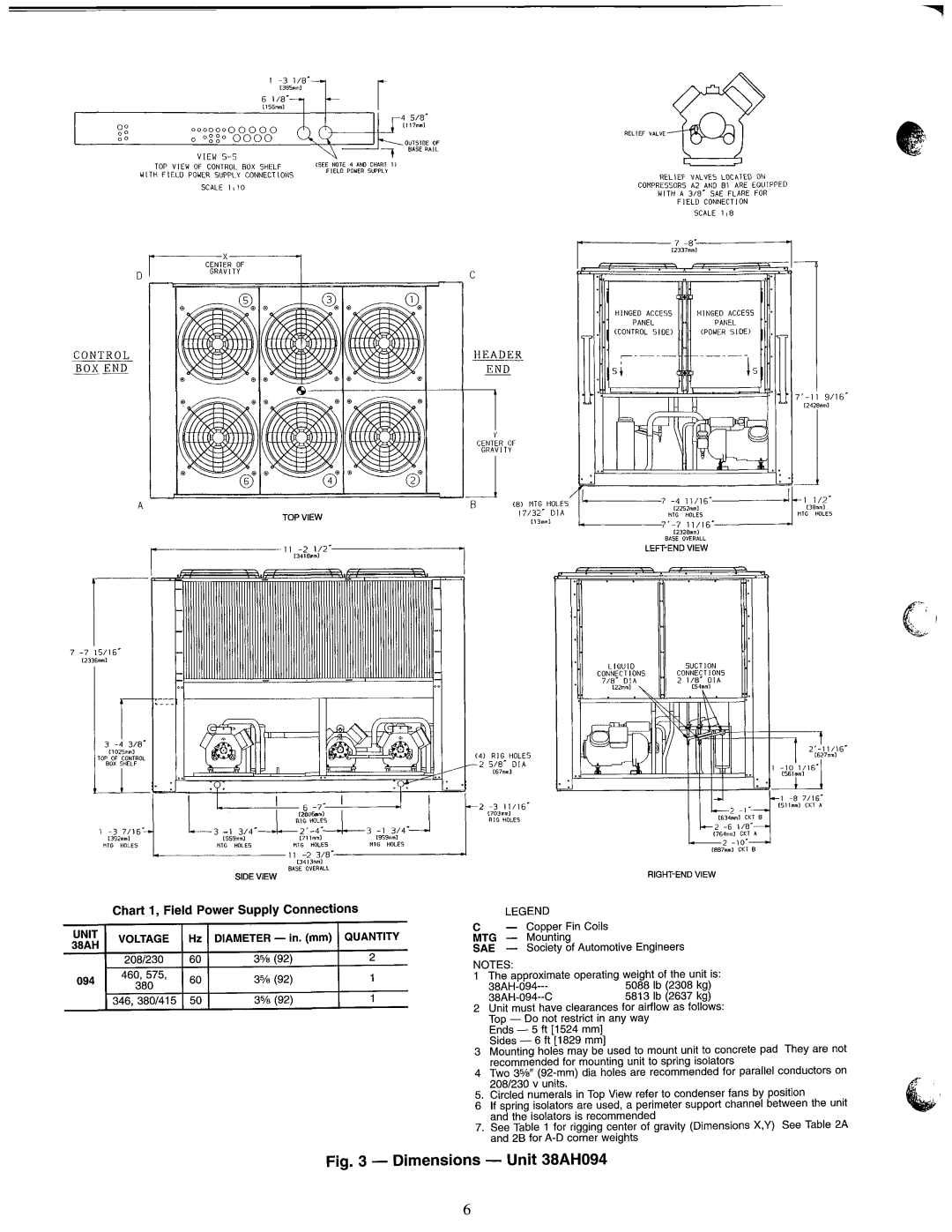 Carrier 38AH044-134 manual 