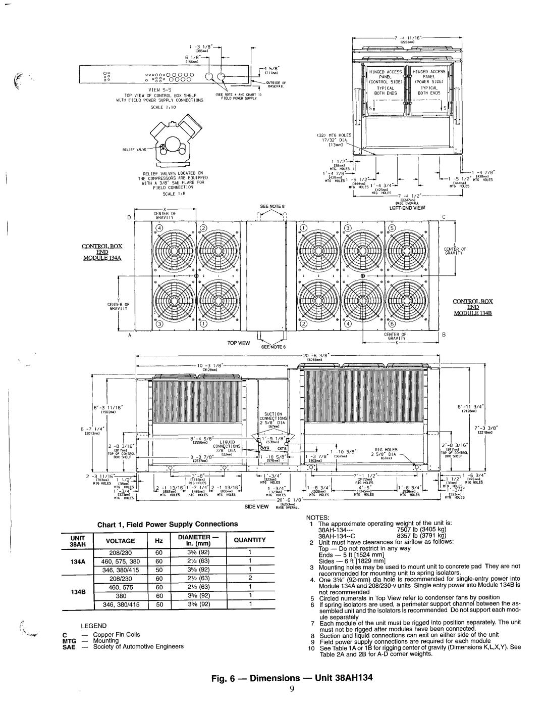 Carrier 38AH044-134 manual 