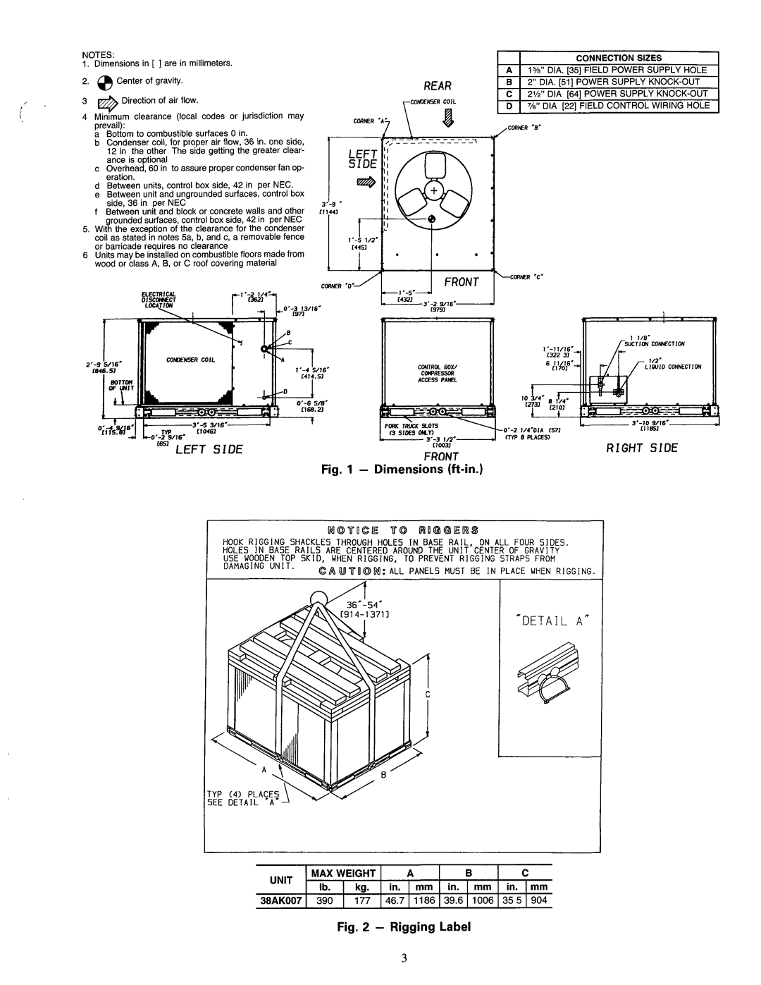 Carrier 38AK007 manual 