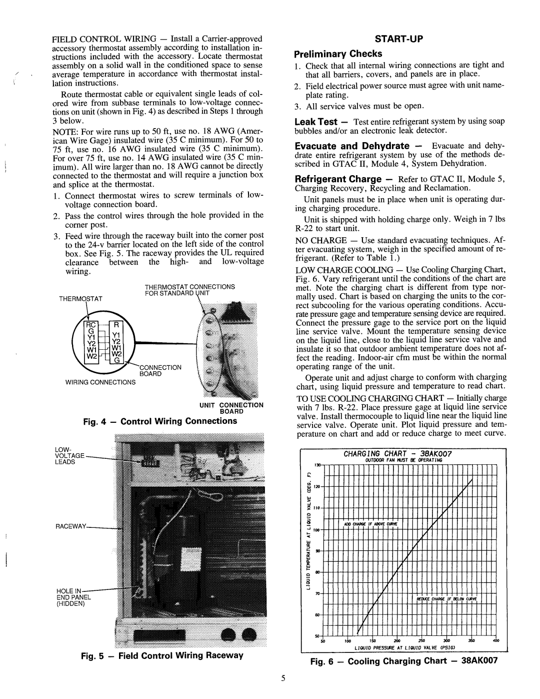 Carrier 38AK007 manual 