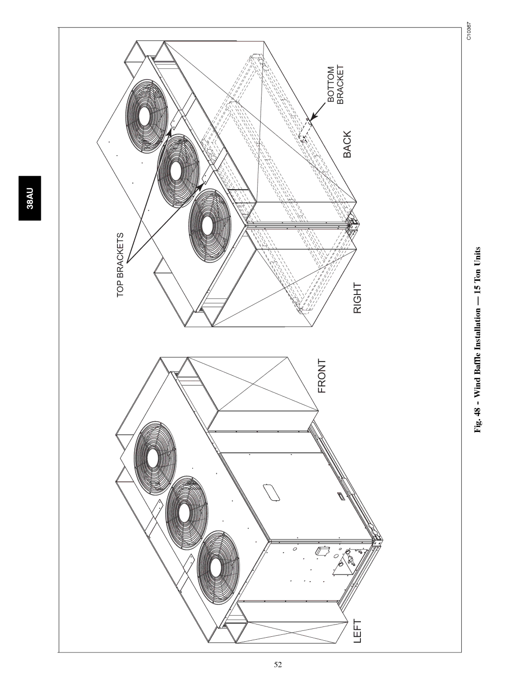 Carrier 38AU appendix Front 