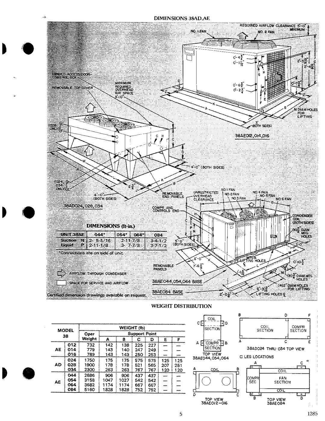 Carrier 38BA manual 