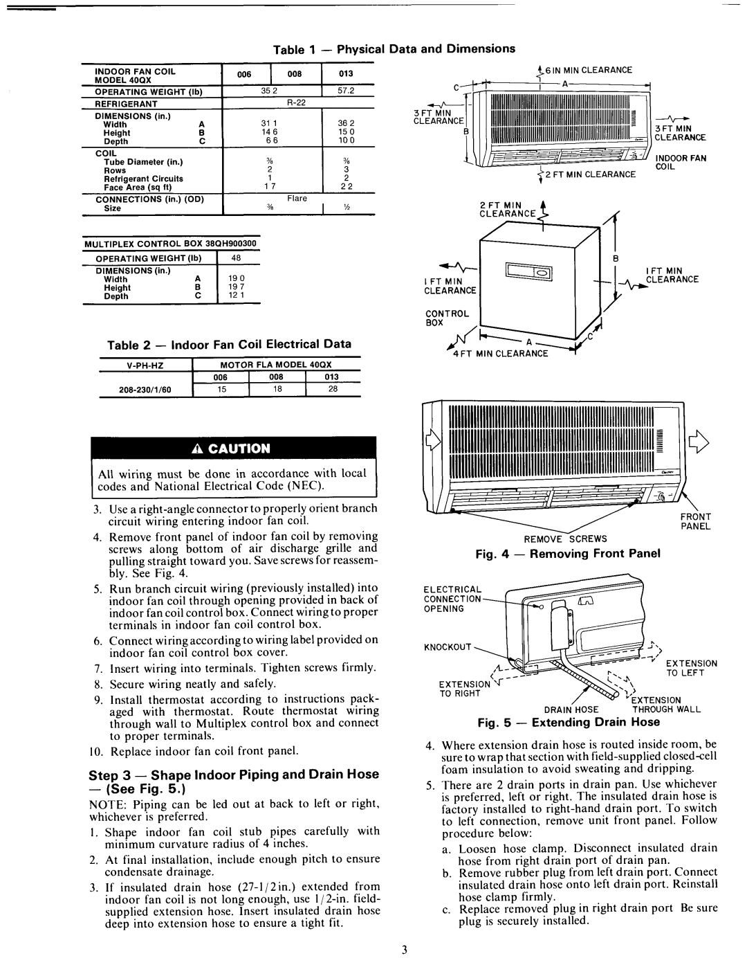 Carrier 38EH manual 