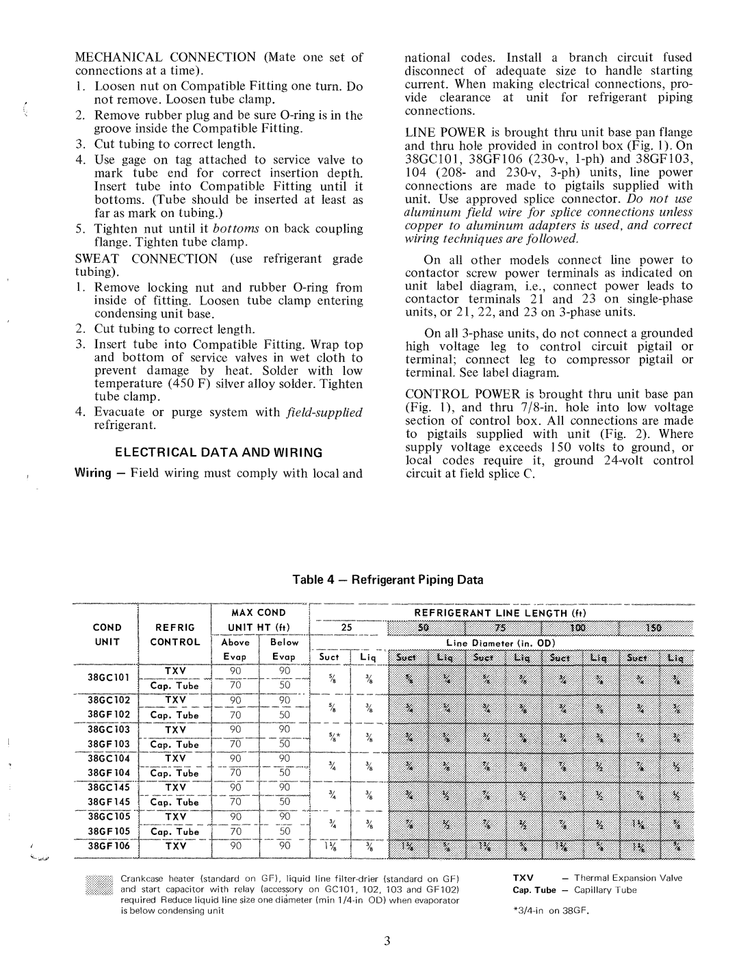 Carrier 38GC, 38GF manual 