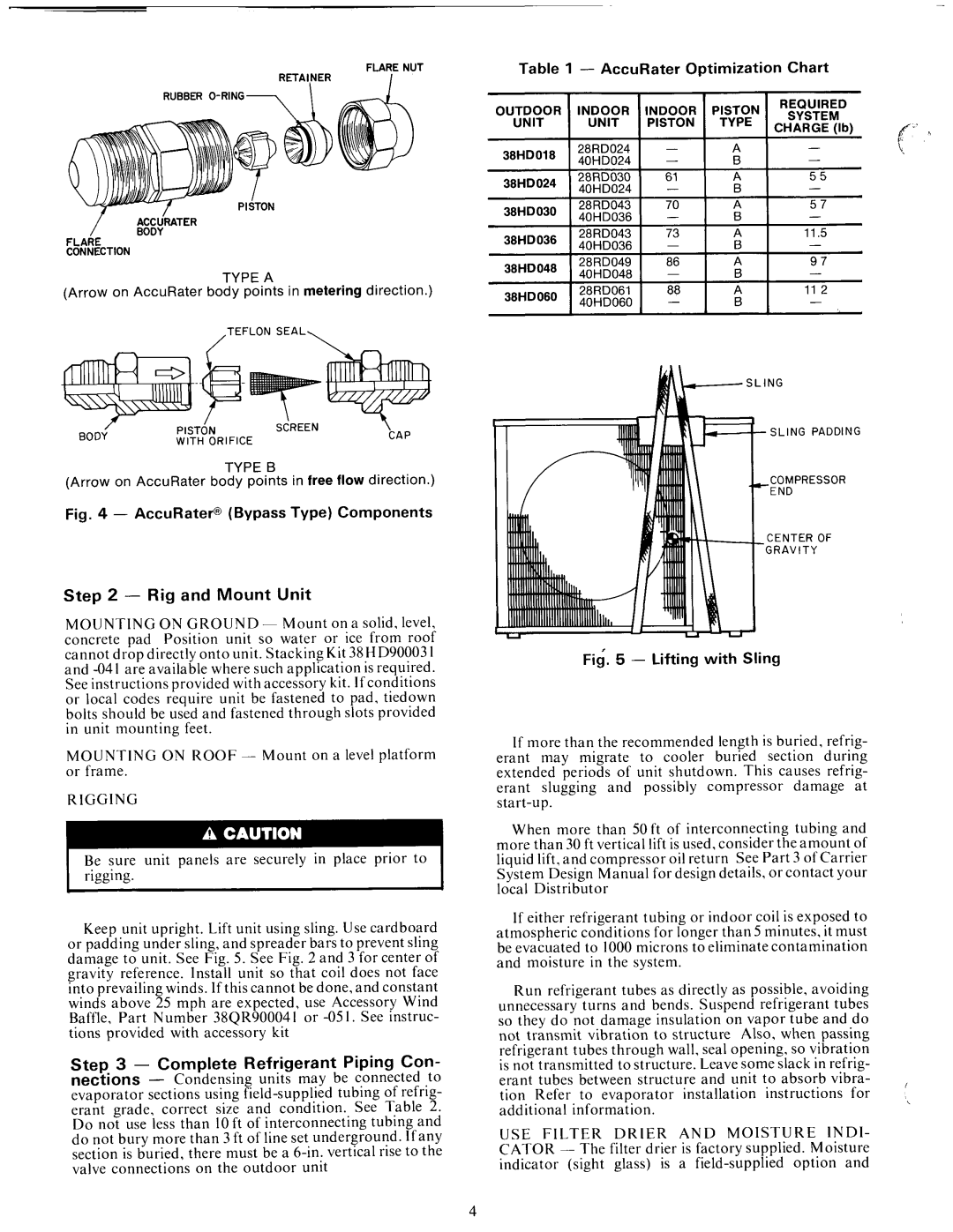 Carrier 38HD manual 