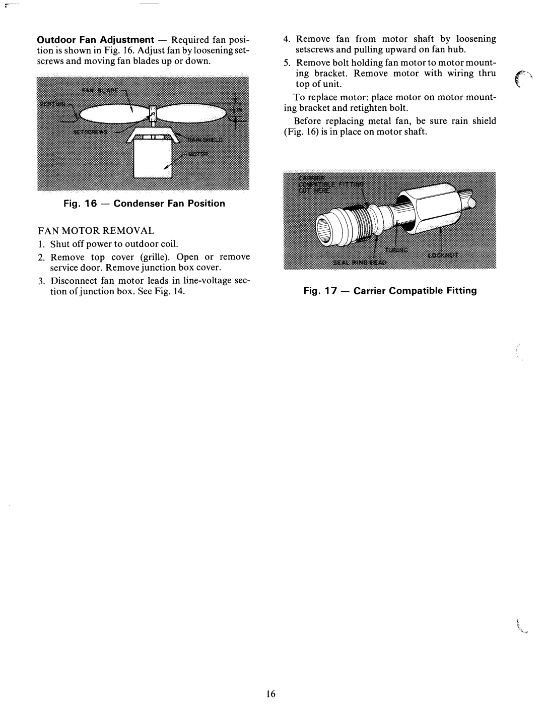 Carrier 38HQ manual 