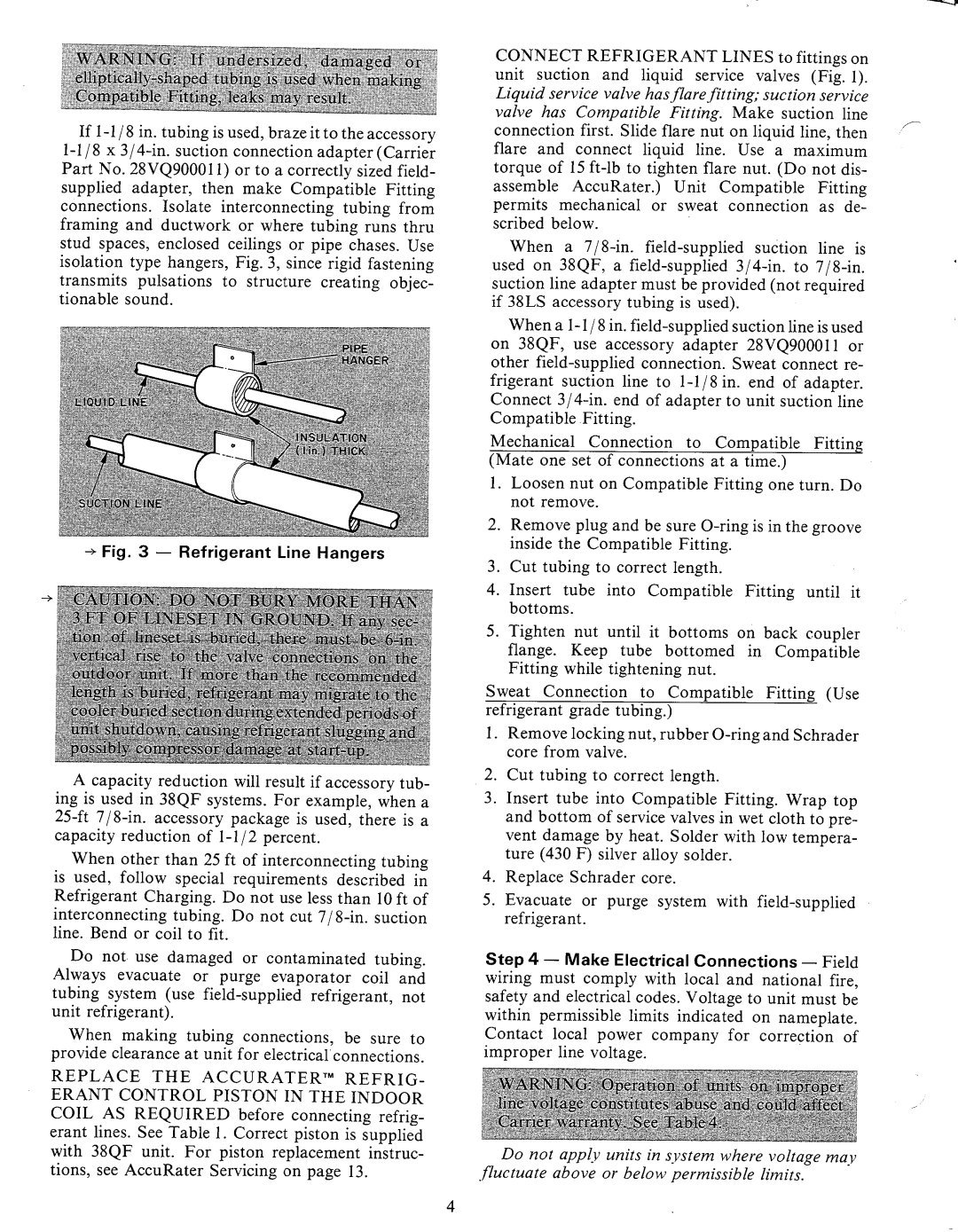 Carrier 38QF manual 