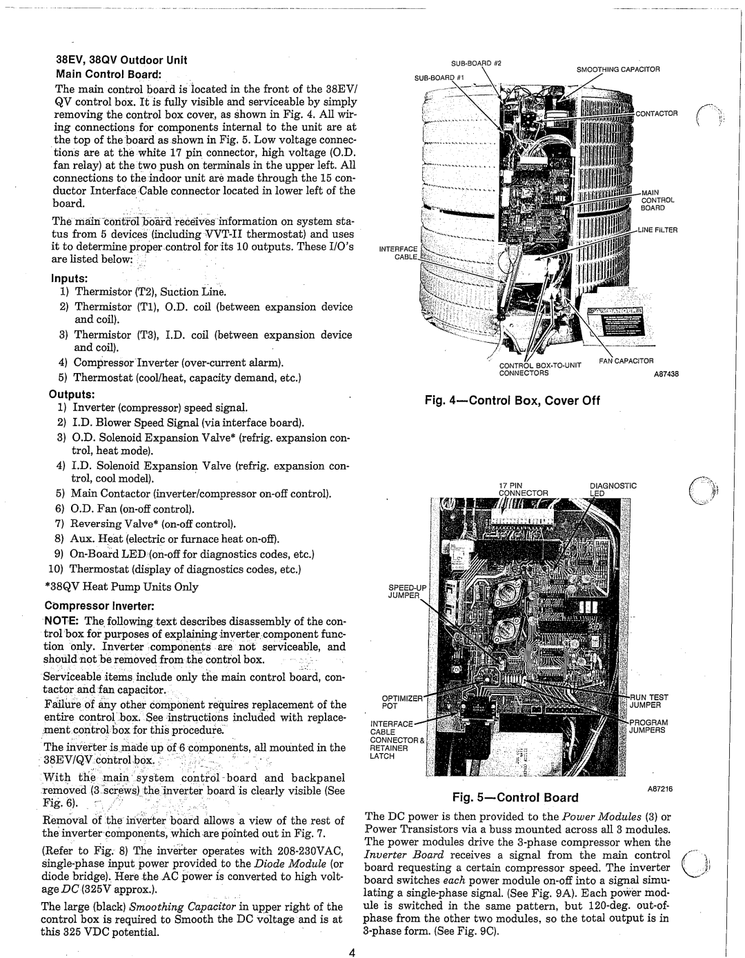 Carrier 38QV036320, 38EV024320, 38QV024320, 38EV036320 manual 