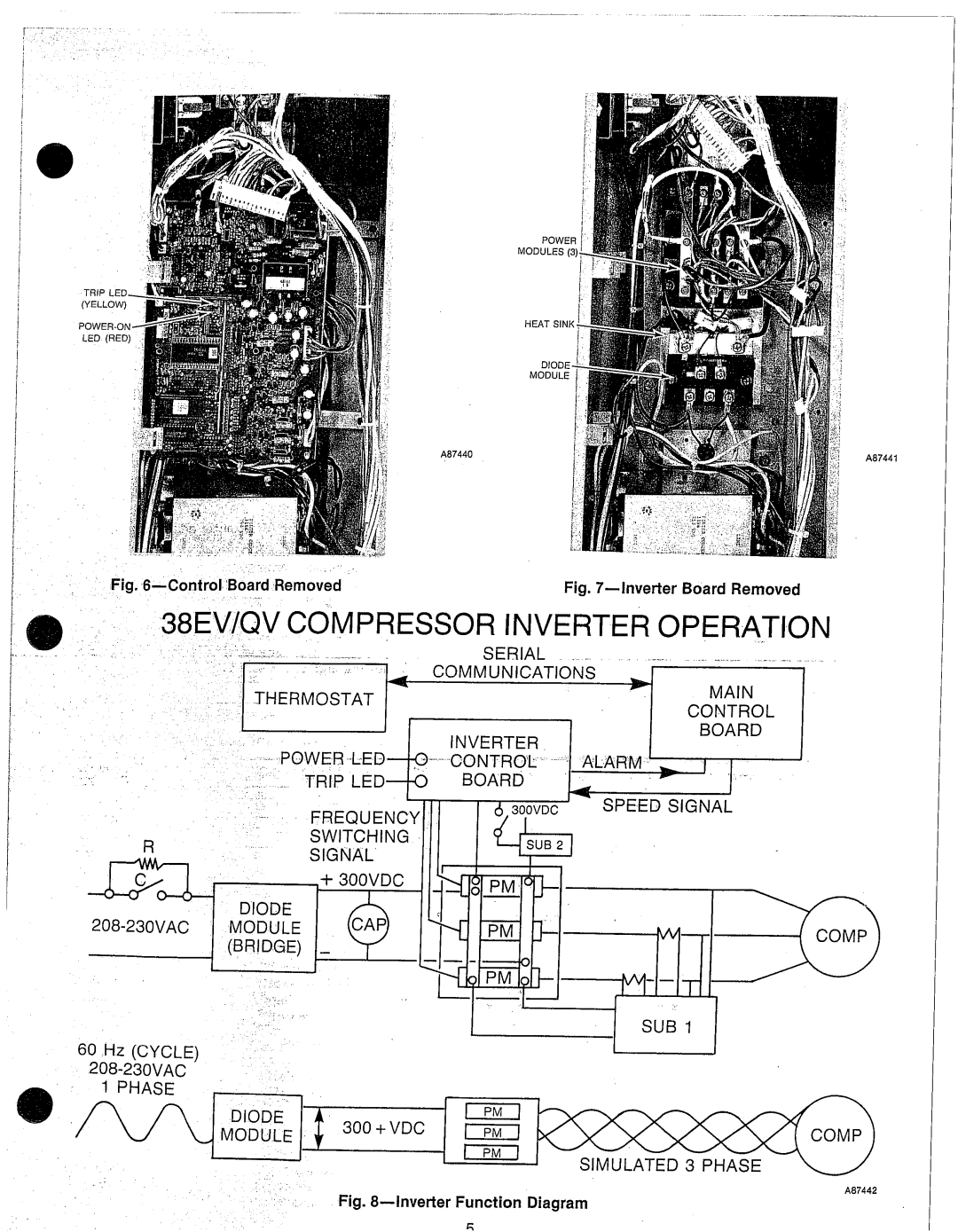 Carrier 38EV024320, 38QV036320, 38QV024320, 38EV036320 manual 