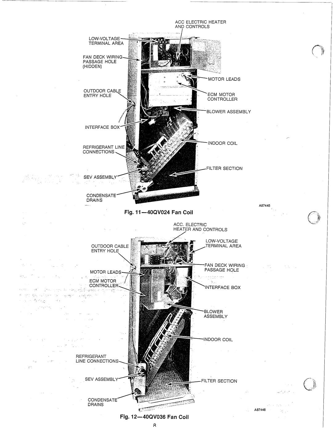 Carrier 38QV036320, 38EV024320, 38QV024320, 38EV036320 manual 