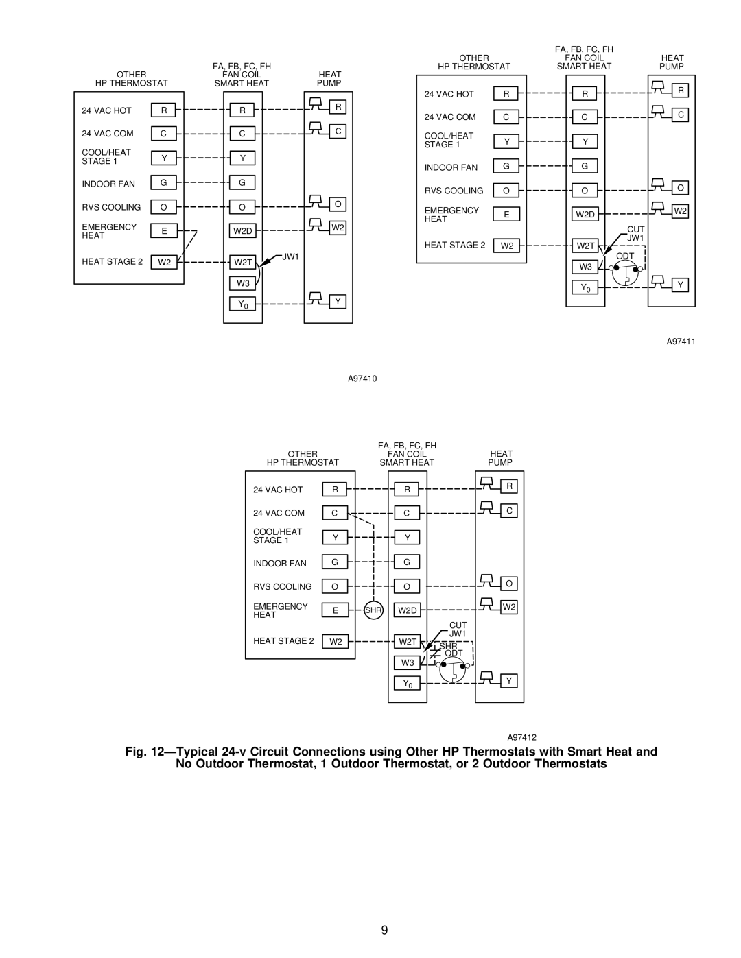 Carrier 38YSA instruction manual Smart Heat Pump W2D W2T JW1 