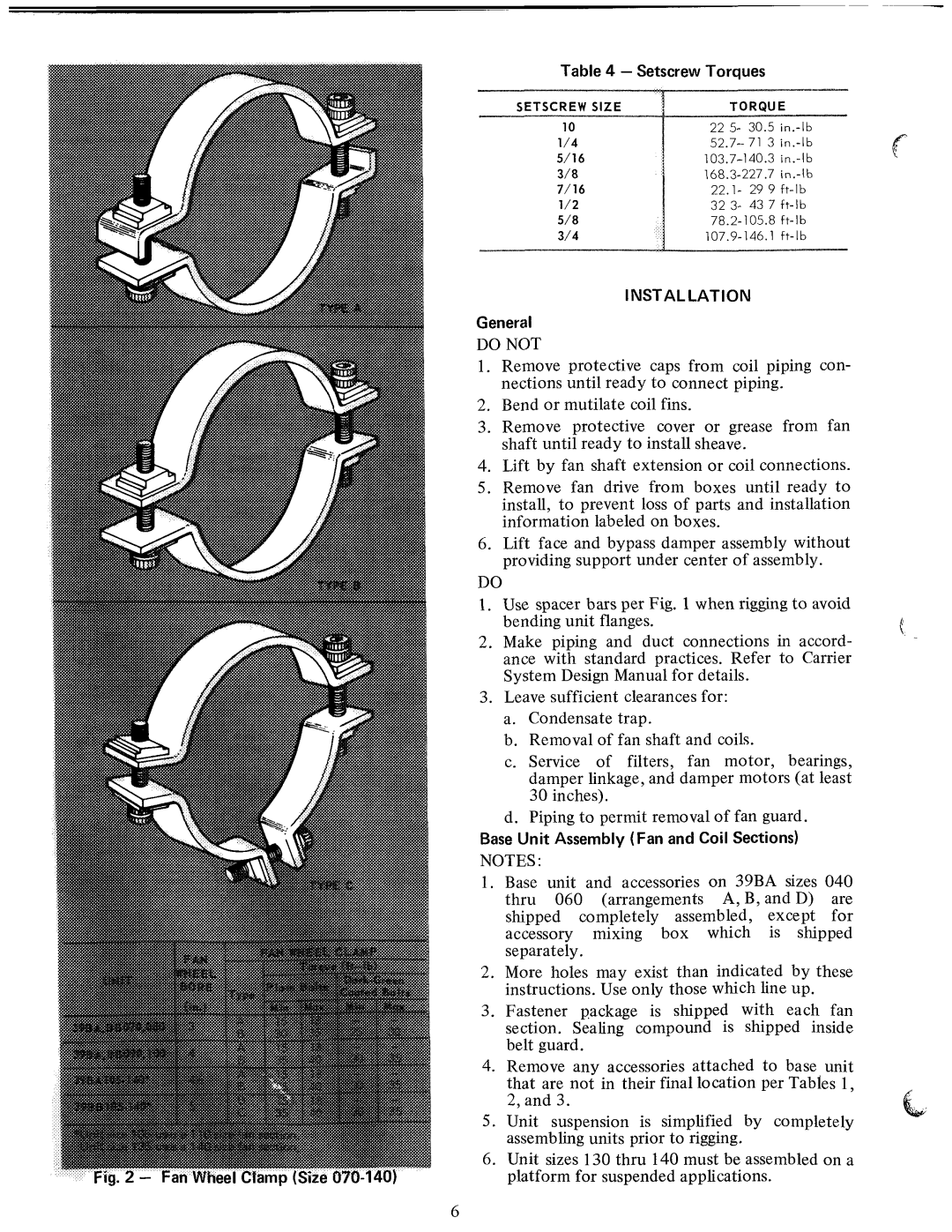 Carrier 39B manual 