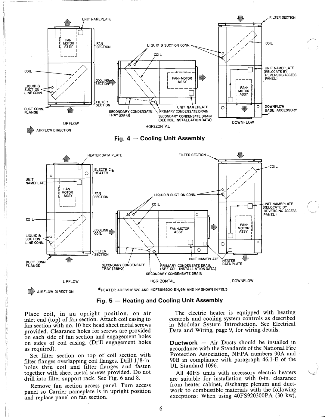 Carrier 40FS manual 